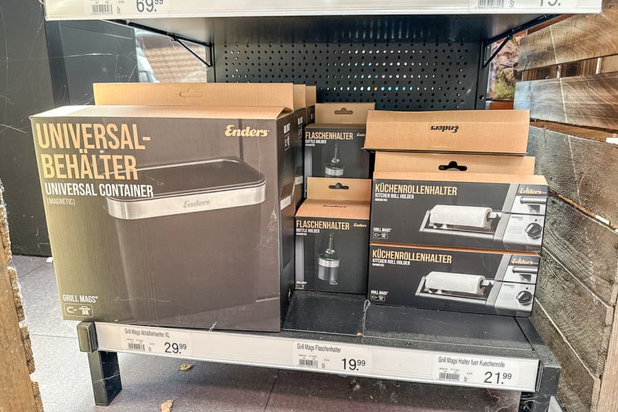 Inhalt Regalebene: Grillzubehör Enders 